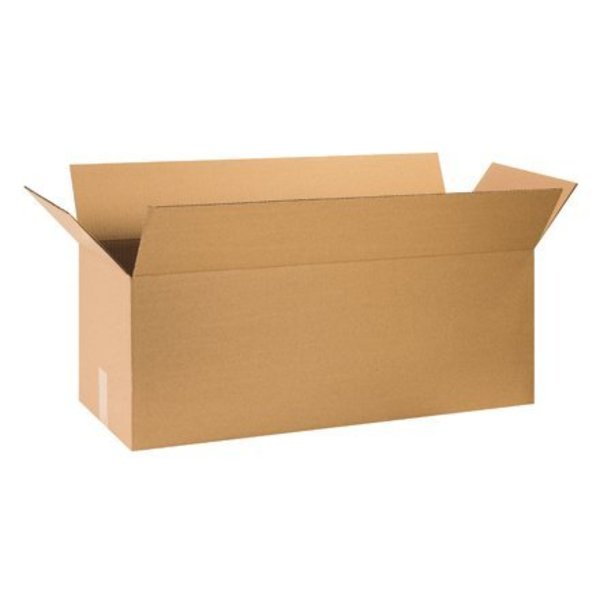 Box Packaging Long Cardboard Corrugated Boxes, 32"L x 10"W x 10"H, Kraft 321010